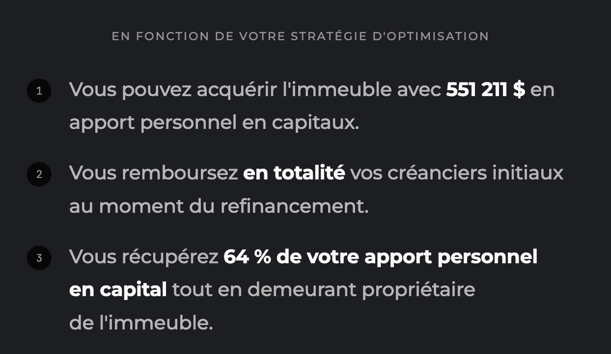 Sommaire de l'analyse napkn